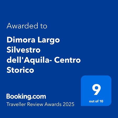 Dimora Largo Silvestro Dell'Aquila- Centro Storico Villa Екстериор снимка